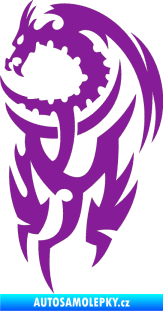 Samolepka Dragon 021 levá fialová