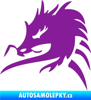 Samolepka Dragon 044 levá fialová