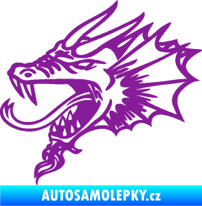 Samolepka Dragon 046 levá fialová