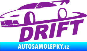 Samolepka Drift 002 fialová
