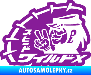 Samolepka Drifter 001 fialová