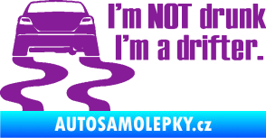 Samolepka Drifter 002 fialová