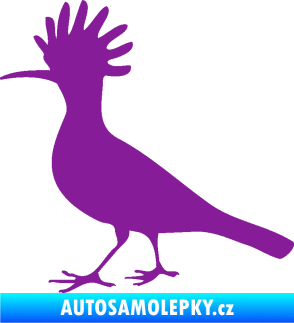 Samolepka Dudek 001 levá fialová