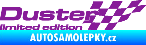 Samolepka Duster limited edition pravá fialová