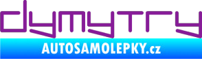 Samolepka Dymytry 002 fialová