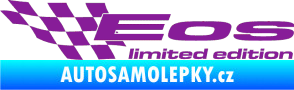 Samolepka Eos limited edition levá fialová