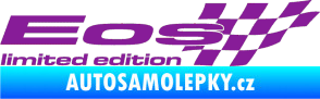 Samolepka Eos limited edition pravá fialová