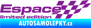 Samolepka Espace limited edition pravá fialová