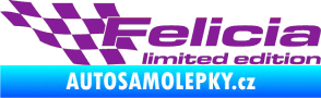 Samolepka Felicia limited edition levá fialová