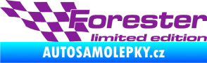 Samolepka Forester limited edition levá fialová