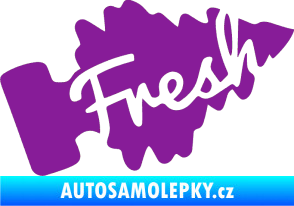 Samolepka Fresh 001 fialová
