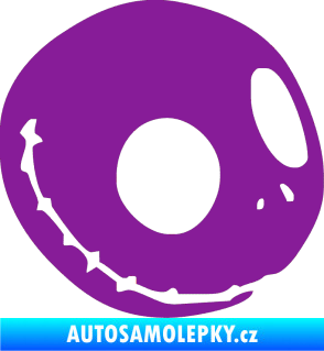 Samolepka Halloween 012 pravá fialová