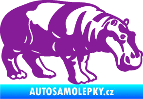 Samolepka Hroch 003 pravá fialová