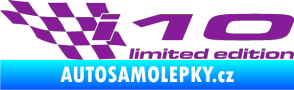 Samolepka i10 limited edition levá fialová