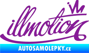 Samolepka Illmotion fialová