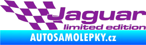 Samolepka Jaguar limited edition levá fialová