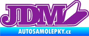 Samolepka JDM 001 symbol fialová