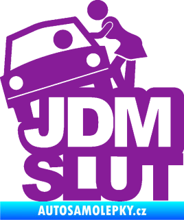 Samolepka JDM Slut 001 fialová