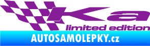 Samolepka Ka limited edition levá fialová