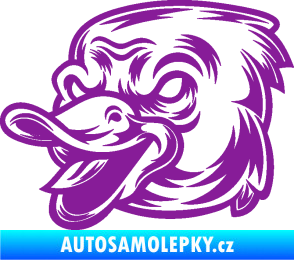 Samolepka Káčátko 001 levá fialová