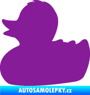 Samolepka Kachnička 001 levá fialová