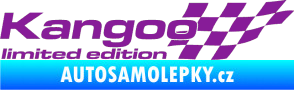 Samolepka Kangoo limited edition pravá fialová