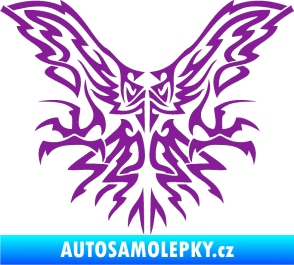 Samolepka Kapota 037 tatto dravec fialová