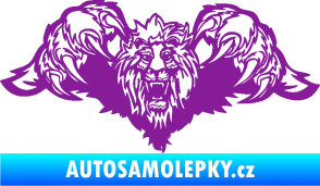 Samolepka Kapota 041 lev fialová