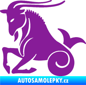 Samolepka Kozoroh 004 levá fialová