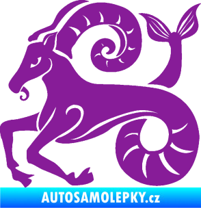 Samolepka Kozoroh 005 levá fialová