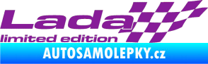 Samolepka Lada limited edition pravá fialová