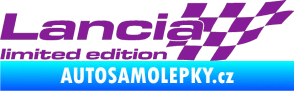 Samolepka Lancia limited edition pravá fialová