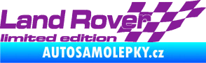 Samolepka Land Rover limited edition pravá fialová