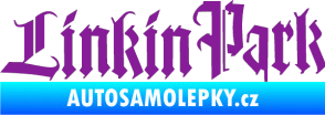 Samolepka Linkin Park 004 fialová