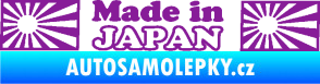 Samolepka Made in Japan 002 fialová
