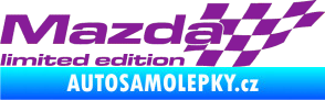 Samolepka Mazda limited edition pravá fialová