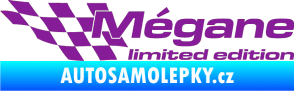 Samolepka Mégane limited edition levá fialová