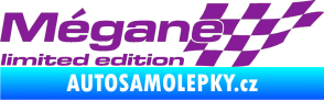 Samolepka Mégane limited edition pravá fialová