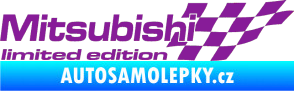 Samolepka Mitsubishi limited edition pravá fialová