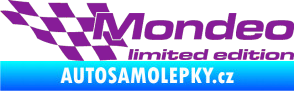 Samolepka Mondeo limited edition levá fialová
