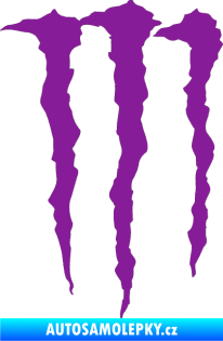 Samolepka Monster Energy 002 fialová