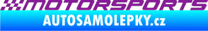 Samolepka Motorsports 001 fialová
