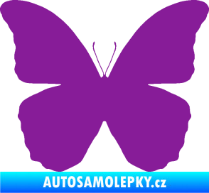 Samolepka Motýl 006 fialová