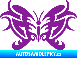 Samolepka Motýl 015 fialová