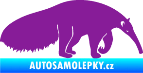 Samolepka Mravenečník 001 pravá fialová