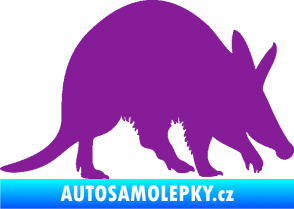 Samolepka Mravenečník 002 pravá fialová