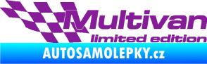 Samolepka Multivan limited edition levá fialová