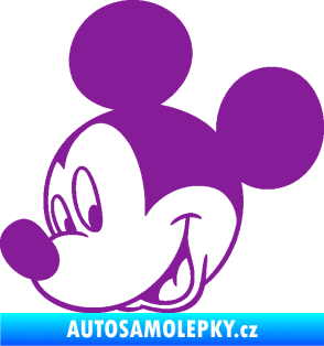 Samolepka Myšák Mickey 001 levá fialová