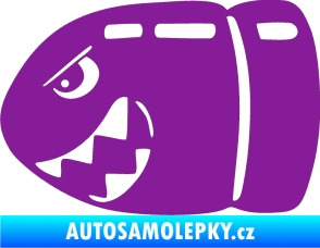 Samolepka Náboj 002 levá fialová