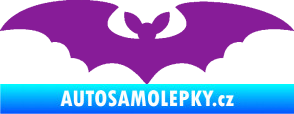 Samolepka Netopýr 006 fialová